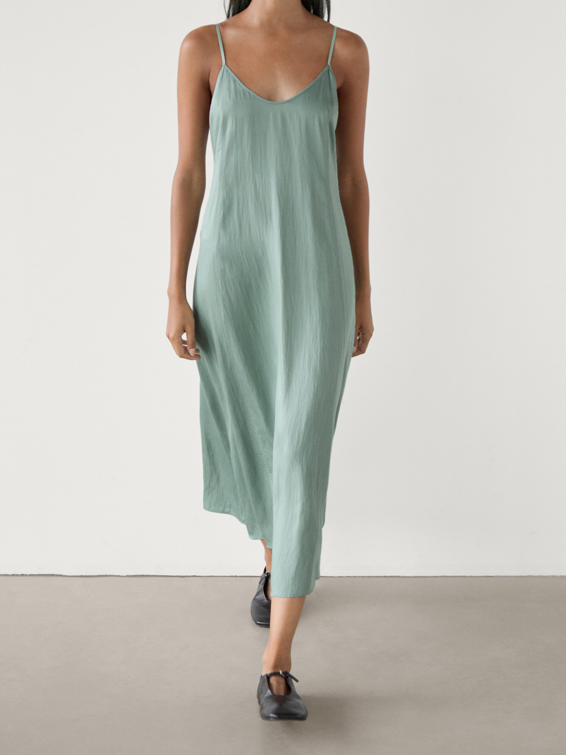 Massimo dutti grünes kleid Outlet